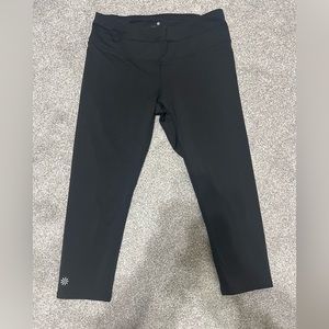 Athleta black capri